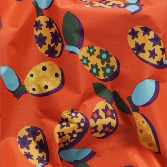 NWOT BAGGU Kumquat Wine Bag - Picture 4 of 4